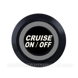 BLACK SERIES BILLET BUTTON-CRUISE CONTROL ON/OFF-19MM