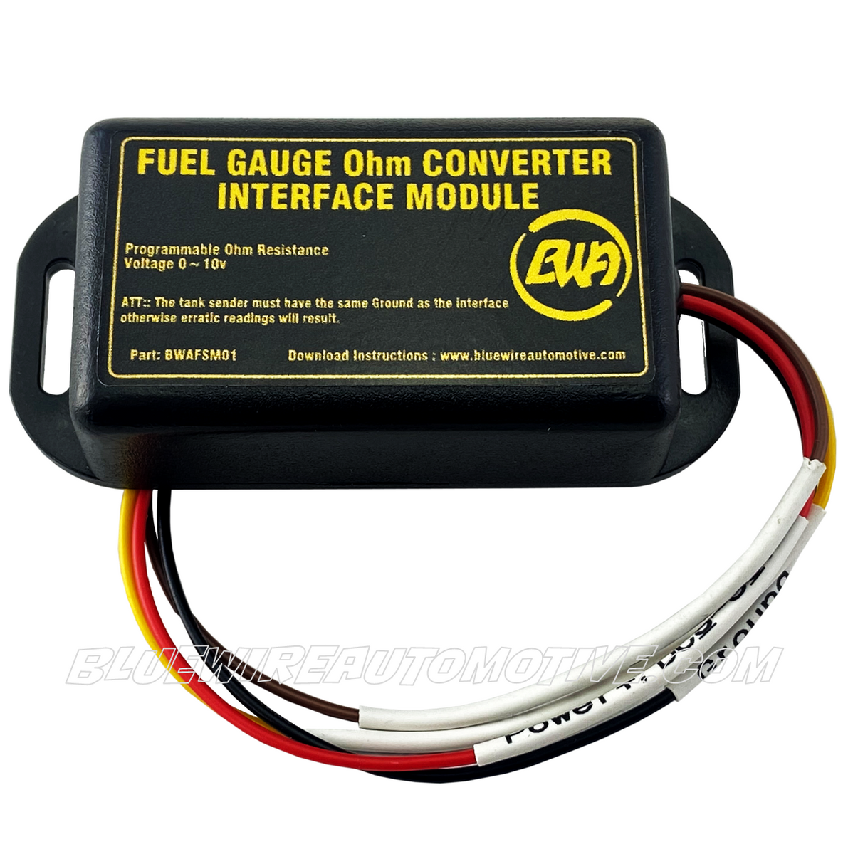 FUEL GAUGE/SENDER OHM SIGNAL INTERFACE MODULEBWAFSM01 Bluewire Automotive