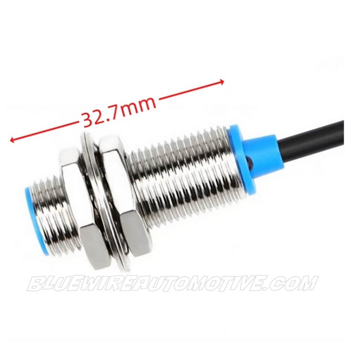 Haltech Stainless Steel Single Channel Hall Effect Sensor 3/8-24 TPI (Wheel Speed/Crank/Cam)