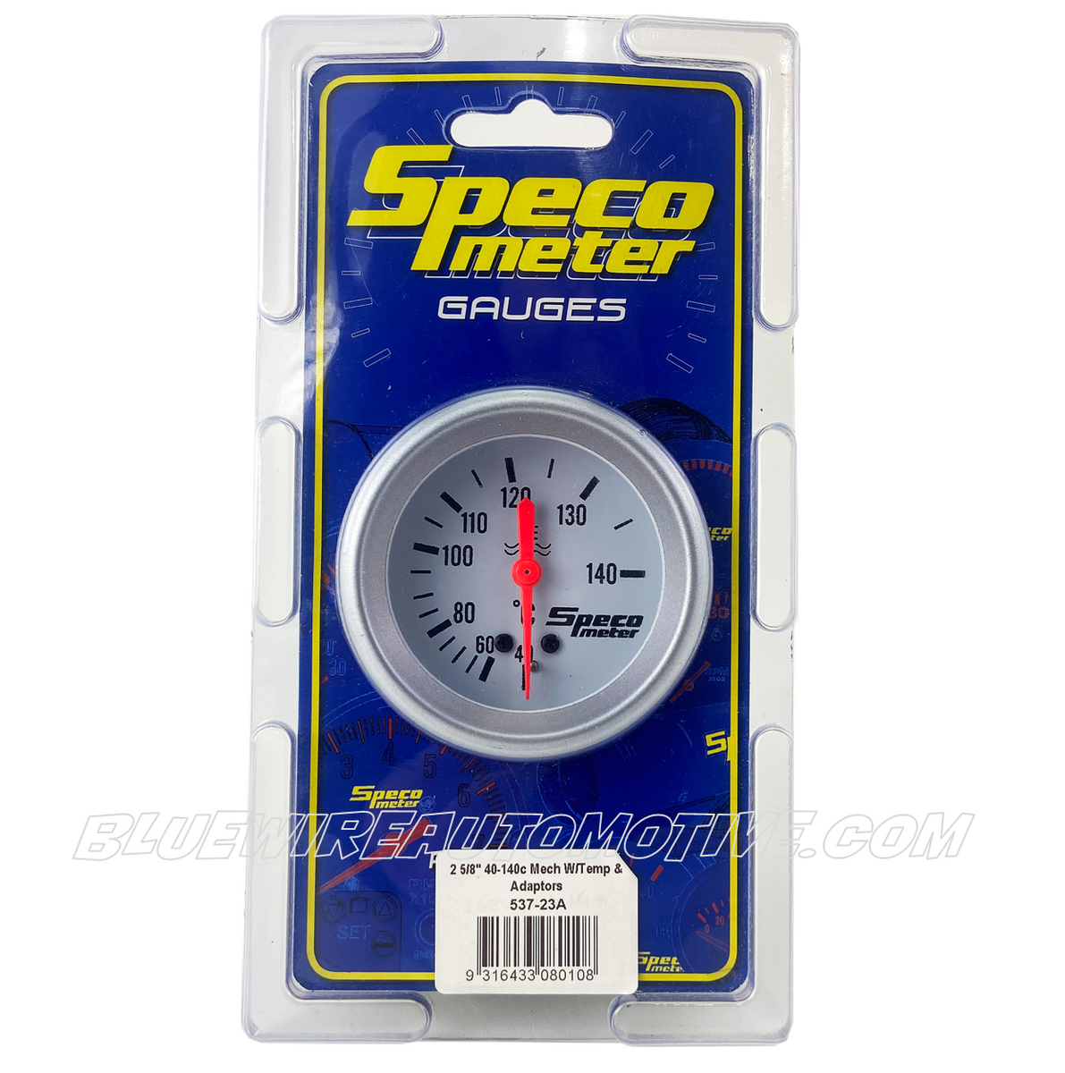 SPECO METER PRO SERIES WATER TEMP GAUGE 2 5/8" BWA53723 Bluewire Automotive