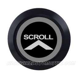 BLACK SERIES BILLET BUTTON-SCROLL UP-MOMENTARY-19mm