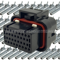 AMP SUPERSEAL ECU CONNECTOR PLUG 2/1 + 34pin - BWAP0042