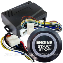 30MM BS UPGRADE ENGINE START/STOP SYSTEM-BLACK BILLET BUTTON-BWABSES900-30