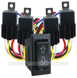 POWER UTE HARD LID MANUAL SWITCH OPERATING SYSTEM - 2 MOTOR