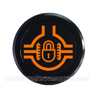 BLACK SERIES PILOT LIGHT SIGNAL-DIFF LOCK-AMBER-14mm