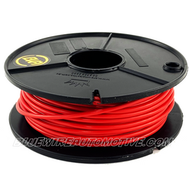 RED 3mm SINGLE CORE WIRE 10amps-30mtrs-BWA300RD-30