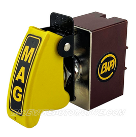 MAGNETO DISTRIBUTOR FLIP SWITCH YELLOW ON/OFF - BWASWMAG-YW