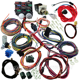 UNIVERSAL 13-CIRCUIT WIRE HARNESS + SWITCH KIT