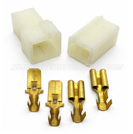 80AMP WHITE CONNECTOR PLUG-2pin