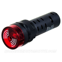 
              RED PILOT LIGHT+WARNING BUZZER ALARM-RED-16mm
            