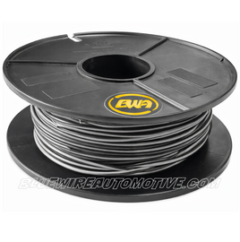BLACK/WHITE 3mm SINGLE CORE WIRE 10amp-30mtrs-BWA300BK/WH-30