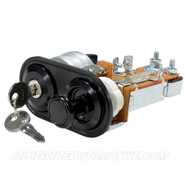 BLACK SERIES CLASSIC SWITCH KIT-KEY IGNITION & HEADLIGHT-BWACSK02B