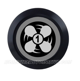 BLACK SERIES BILLET BUTTON-22mm-FAN 1