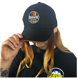 BLUEWIRE GARAGE CAP-BLACK/ORANGE