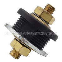 
              SINGLE INSULATED BATTERY PASS THROUGH PANEL CONNECTOR STUD-BLACK
            