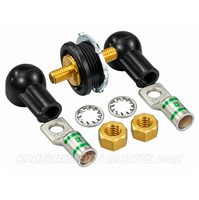 
              SINGLE INSULATED BATTERY PASS THROUGH FIREWALL PANEL CONNECTOR STUD-BLACK
            