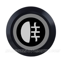 BLACK SERIES DUAL COLOUR BILLET BUTTON-22mm-DRIVING/SPOTLIGHT