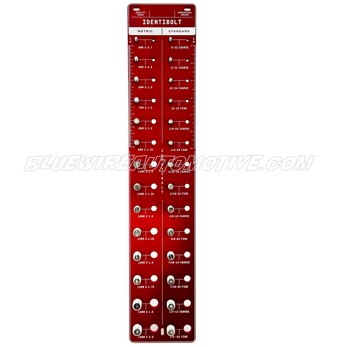 Bulb Thread Check IDENTIBOLT THREAD CHECKER-METRIC & IMPERIAL| Bluewire Automotive