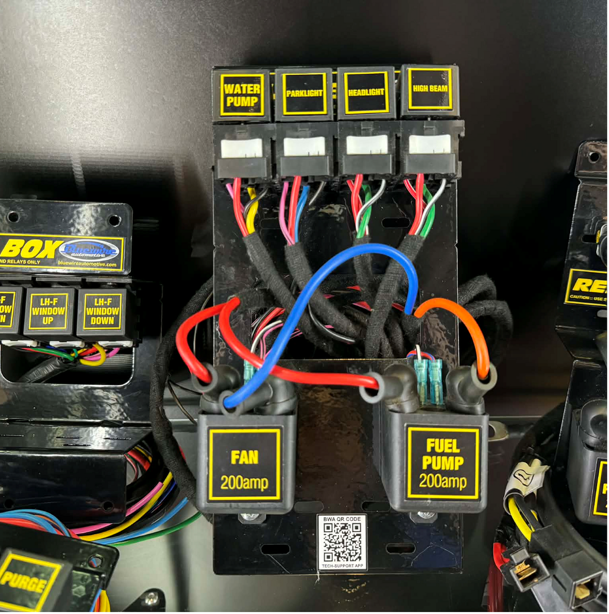 FUSE BOX & RELAY MOUNTING BRACKET-BWABK06| Bluewire Automotive