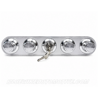 
              SILVER SERIES CLASSIC SWITCH KIT-IGN-HEADLIGHTS-WIPER-FAN-ACC-BWACSK051S
            