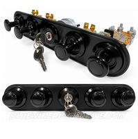 
              BLACK SERIES CLASSIC SWITCH KIT-IGN-HEADLIGHTS-WIPER-FAN-ACC-BWACSBSK05B
            
