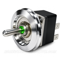 
              CLASSIC SILVER SERIES LED FLIP SWITCH MOMENTARY/LATCHING/ON-OFF-ON
            