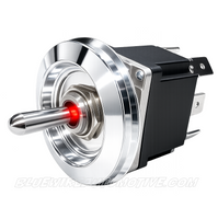 
              CLASSIC SILVER SERIES LED FLIP SWITCH MOMENTARY/LATCHING/ON-OFF-ON
            