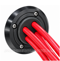 
              BLACK SERIES FIREWALL PORT SPARK PLUG LEAD SEPARATOR GROMMET-BWAFWP06-4
            