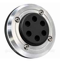 
              V6 SILVER SERIES FIREWALL PORT SPARK PLUG LEAD SEPARATOR GROMMET-BWAFWP04-6
            