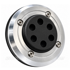 V6 SILVER SERIES FIREWALL PORT SPARK PLUG LEAD SEPARATOR GROMMET-BWAFWP04-6