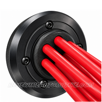 
              BLACK SERIES FIREWALL PORT SPARK PLUG LEAD SEPARATOR COIL GROMMET-BWAFWP05-6
            