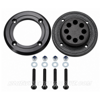 
              BLACK SERIES FIREWALL PORT SPARK PLUG LEAD SEPARATOR COIL GROMMET-BWAFWP05-8
            