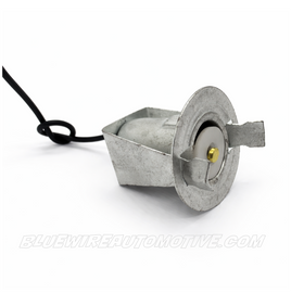 EARLY GLOBE HOLDER METAL PUSH LOCK HOLDER BA15S BASE-INDICATOR SIGNAL LIGHT-28mm