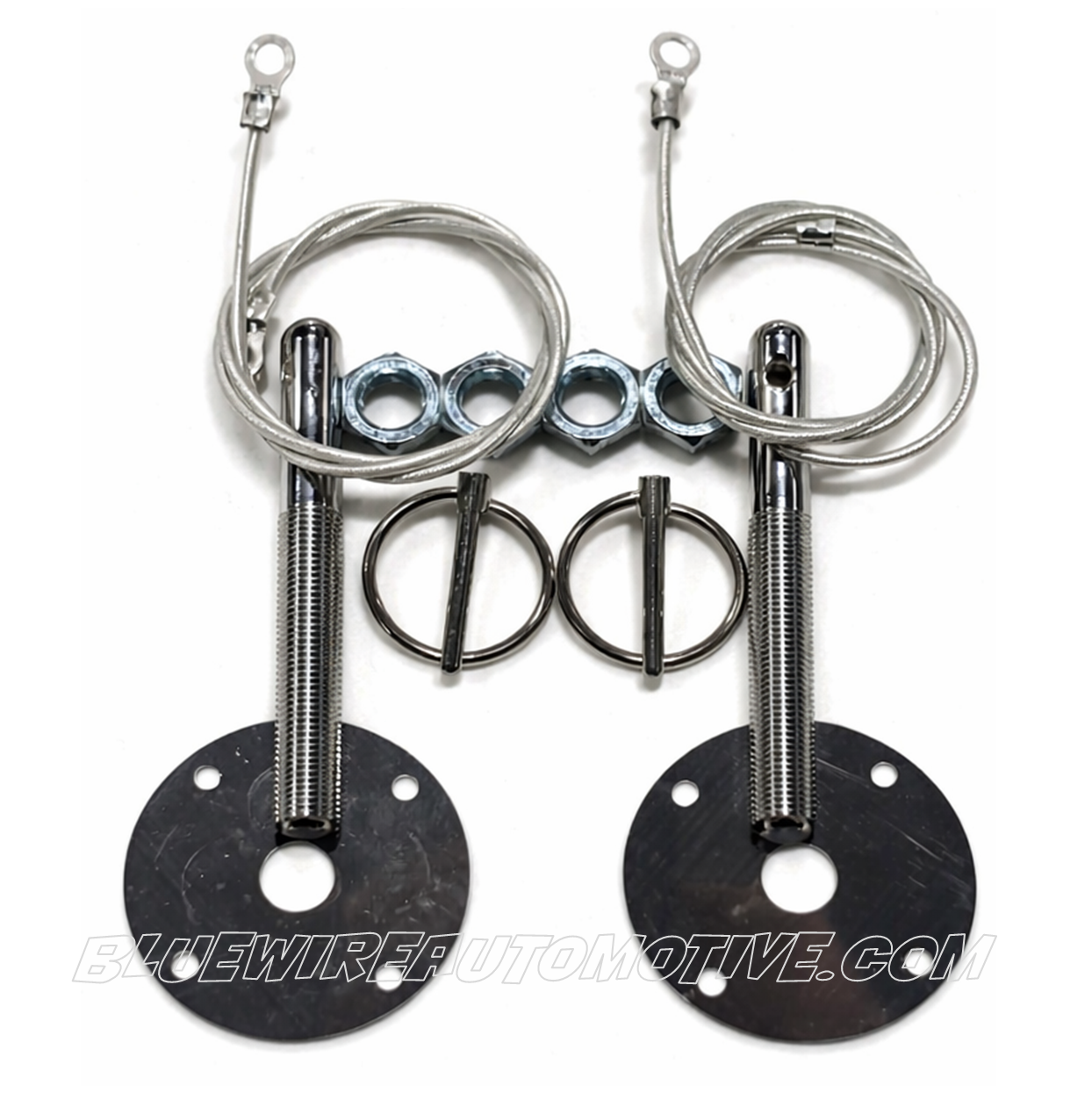 SPECO MOTORSPORT HAIRPIN CLIP+LANYARD BONNET/BOOT PIN LOCK/LATCH