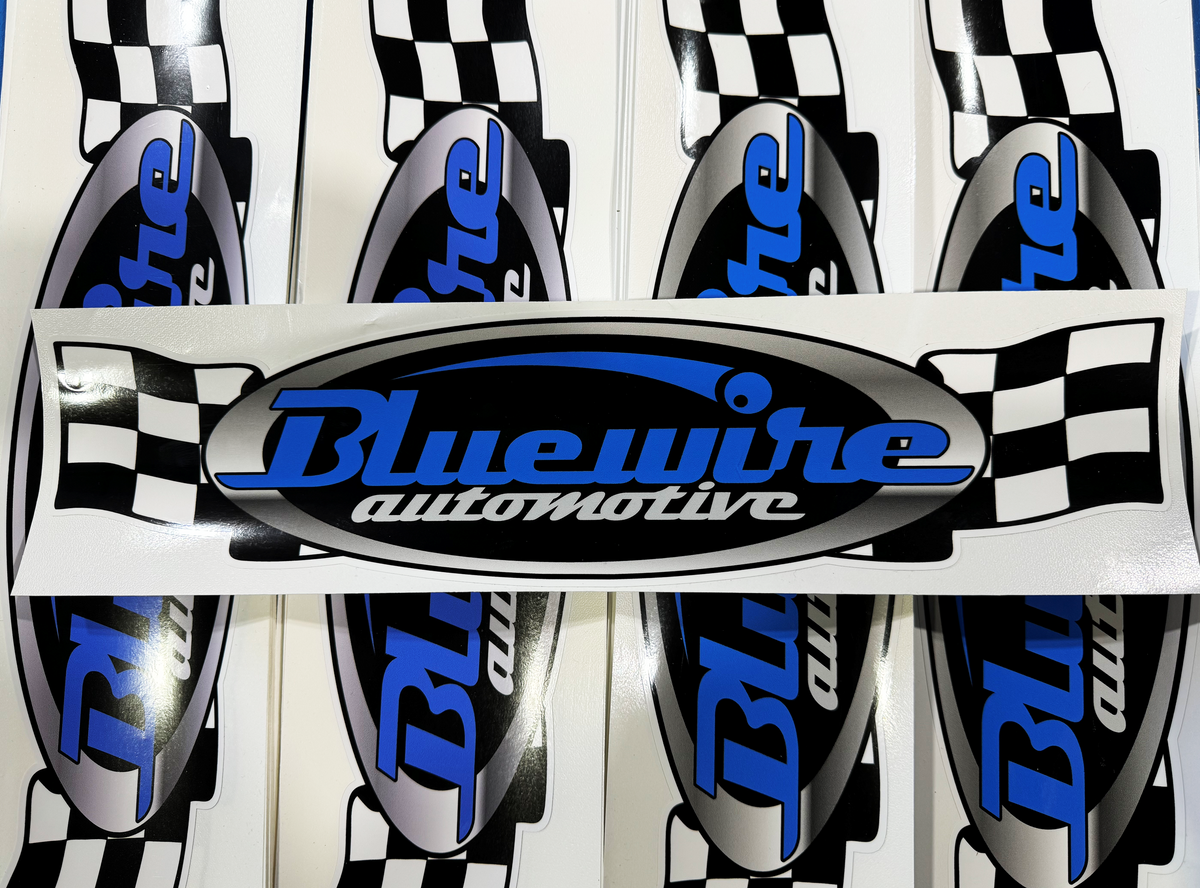 BLUEWIRE AUTOMOTIVE IPRA RACE STICKER-SIZE: 190mm x 100mm| Bluewire ...