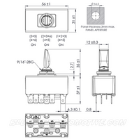 
              JAGUAR E Type MK2 C15456 WIPER SWITCH 12v-BWAFE-A17107
            
