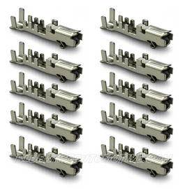 10 x DELPHI TERMINALS-FITS MANY LS1 & LS2 PLUGS & MORE