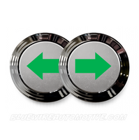
              SILVER SERIES FLANGED ARROW TURN SIGNAL PILOT LIGHT-GREEN-12mm
            
