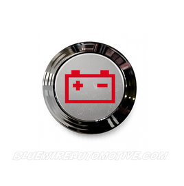 SILVER SERIES FLANGED BATTERY AMP PILOT LIGHT-RED-12mm-BWAPLSS12RDAMP