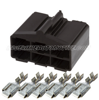 
              DELPHI PACKARD 56 SERIES FEMALE PLUG CONNECTOR SOCKET-6pin-BWAP0107-F
            