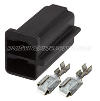 
              DELPHI PACKARD 56 SERIES FEMALE PLUG CONNECTOR SOCKET-2pin-BWA02973872
            