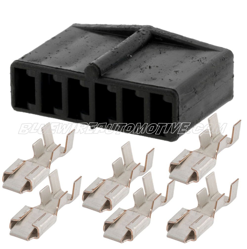 DELPHI 56 SERIES PACKARD FEMALE PLUG CONNECTOR SOCKET-6pin-BWAP0628853 ...