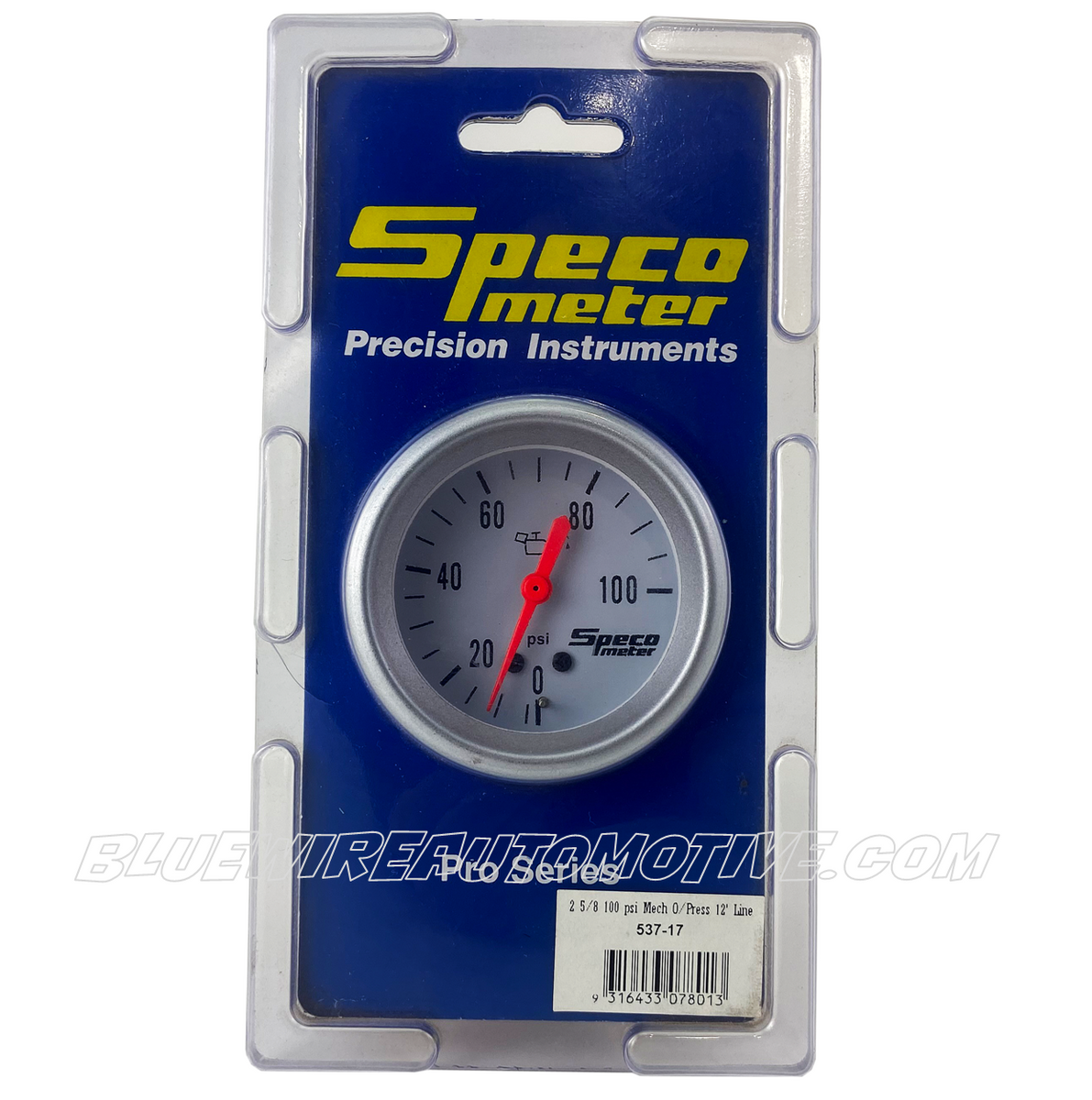 SPECO METER - PRO SERIES - OIL PSI GAUGE - 2 5/8