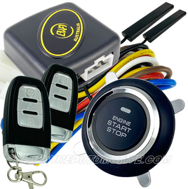 ENGINE START/STOP RFI DASH SYSTEM FOR REMOTE CENTRAL LOCKING-FLAT BUTTON