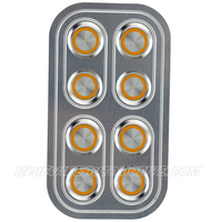 
              DELUXE SILVER SERIES BILLET POWER WINDOW SWITCH-ORANGE-4 DOOR
            