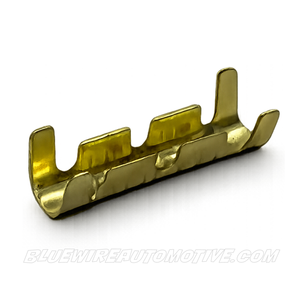 10 x UNINSULATED BRASS U-SHAPE WIRE CONNECTING CRIMPS (0.5~1.5 mm2) TC ...