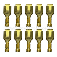 
              10 X ZINK PLATED FEMALE UNINSULATED SLIDE LOCKING TERMINAL-24mmx8mm-BWAT0474
            