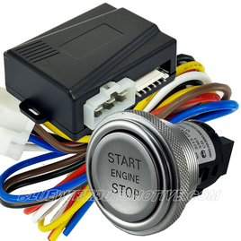 UPGRADE ENGINE START/STOP SYSTEM-SILVER BUTTON-BWASQ900S