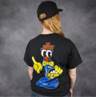
              BLACK "ZAPPY" T-SHIRT-SMALL to 4XL
            
