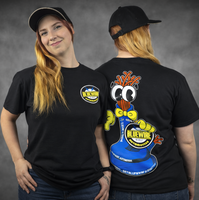 
              BLACK "ZAPPY" T-SHIRT-SMALL to 4XL
            